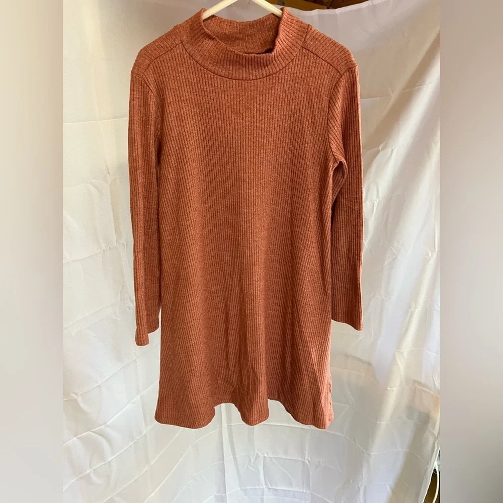 Old Navy Cream Cardigan and Sweater and Red Sweater Dress Cozy Knit Collection